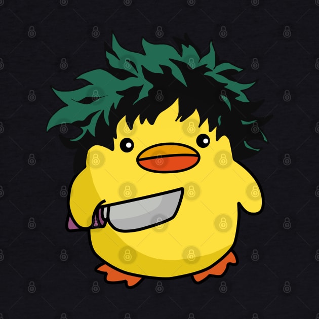 Deku Duck with knife! by Anime Meme's